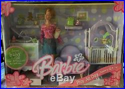 Midge Barbie Doll Play All Day Nursery Gift Set New in Box 2005 Matel