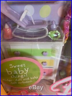Midge Barbie Doll Play All Day Nursery Gift Set New in Box 2005 Matel