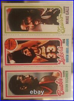 Mint 1980-81 Topps Basketball Near Complete Set (No Bird Magic) All Gradable