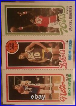 Mint 1980-81 Topps Basketball Near Complete Set (No Bird Magic) All Gradable