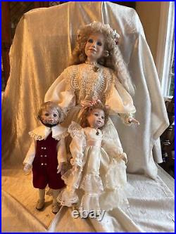 Mommy & Me Doll Set Collector Club The Collectables Phyllis Parkins With Stand COA