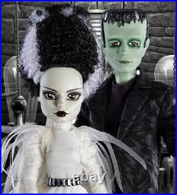Monster High Frankenstein & Bride of Frankenstein Skullector Doll Set IN HAND