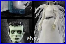 Monster High Frankenstein & Bride of Frankenstein Skullector Doll Set SHIPS NOW