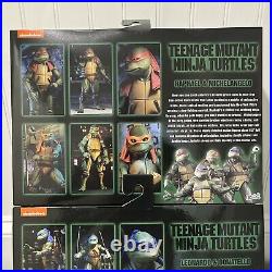 NECA TMNT Movie 2-Pack Set All 4 Ninja Turtles Leo, Michelangelo, Donatello, Raph