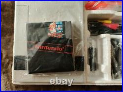 NES Action Set nintendo system 100% complete in box all original pieces WOW MINT