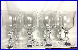 NEW In Box 2 Sets Of 4 Mikasa Crystal FRENCH Countryside 7 Wine/Water Glasses
