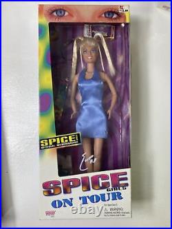 NISB Vintage 1998 Galoob Spice Girls On Tour Complete Set Of 5 Dolls Brand New