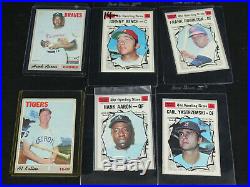 Near Complete Full Set 1970 Topps Baseball 712/720 withAll Stars Mixed Cond. LOOK