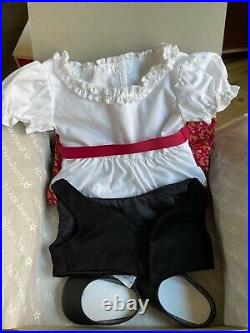 New American Girl Josefina's Dress & Vest Outfit Set For 18 Doll Nib Retired