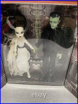 New Frankenstein And Bride of Frankenstein Monster High Skullector Doll Set