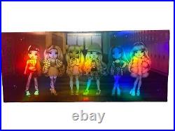New In Box! Rainbow High Original Fashion Doll Playset, 30 Pieces (6-pack Set)