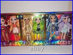 New! Rainbow High Original Fashion Doll Playset, 30 Pieces (6-pack Set)