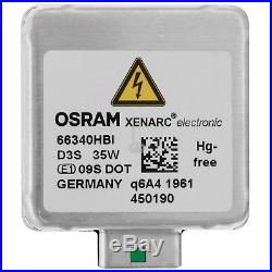 OSRAM D3S 66340 Xenarc electronic Original Xenon Scheinwerfer Lampe NEU DB