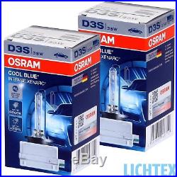OSRAM D3S 66340CBI Xenarc CoolBlue Intense Xenon Scheinwerfer Lampe NEU