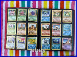 Original 151 Pokémon Cards 1999 Complete Set Jungle Fossil ALL BASE HOLOS NM-MP