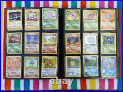 Original 151 Pokemon Cards 1999 NM-MP Complete Set Jungle Fossil ALL BASE HOLOS