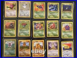 Original 151 Pokemon Cards Complete Set All 45 Holos! Vintage Collection