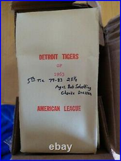 Original 1963 APBA Baseball Cards Complete Set All 20 Teams