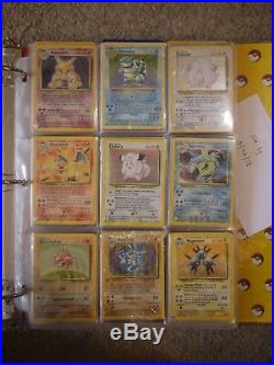 Original Pokemon Complete Base Set 102/102 Cards All NM-MT CHARIZARD MACHAMP