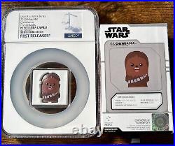 Original STAR WARS 2020 Set 1-5 All First Release PF70 Chibi Coins Silver Lot