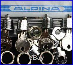 Original rare lock set for all BMW Alpina CLASSIC centre cap part number 3613119