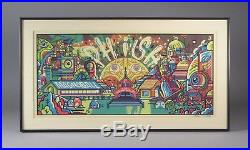PHISH Magnaball 2015 FULL SET ALL 3 Posters by Drew Millward with archival framing