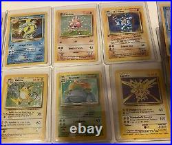 Pokémon Cards COMPLETE ORIGINAL BASE SET POKEMON CARDS ALL 102/102