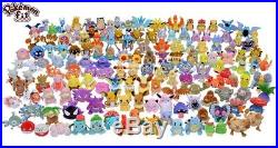 Pokemon Center Original Set of All 151 Pokémon Fit Sitting Cuties Plush Red Blue