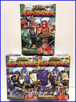 Power Rangers Megaforce Goseiger Mini Pla All MEGAZORD 19 BOX Set NEW Bandai F/S
