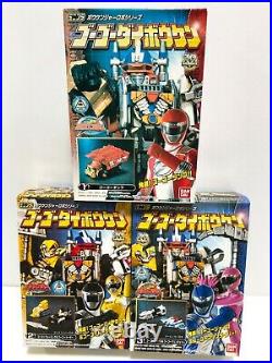 Power Rangers Operation Overdrive Boukenger Mini Pla All Megazord set 14 BOX NEW