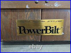 PowerBilt Century Woods Set 1984 Limited #0033 / 1000 ALL ORIGINAL With Case