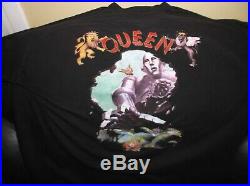 Queen A Day At The Races News Opera tour leather Jacket all sizes Live 2 CD Set
