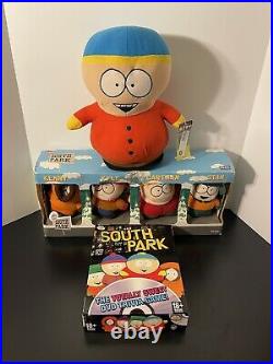 RARE 1998 South Park Plush Doll Set FUN4ALL Comedy Central NEW