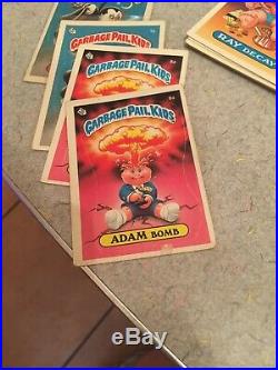 RARE! Garbage Pail Kids Original Series 1 Complete 88 Card Set With All Variations
