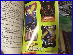 RARE Goosebumps COMPLETE SET books #1-62 ALL ORIGINAL FIRST EDITIONS ONE OWNER
