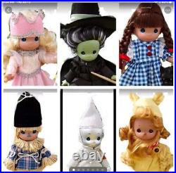 RARE Precious moments Wizard Of Oz Set Of ALL 6 Main Characters Discontinued