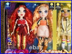 Rainbow High Original Fashion Doll Playset, 30 Pieces 6-pack Set Figures