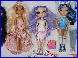 Rainbow High Shadow High Doll Lot Clothes Shoes Accessories