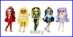 Rainbow Junior High # 5 Pack Doll Set with Backpack + Multiple accessories! NEW