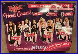 Rare 1st Edition 2005 Bratz Head Gamez 4 Doll Set Cloe (Sealed in Box) Version 1