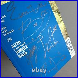 Rare Astro'summer Vibes' All Member Signed Album + Rocky&sanha Photocard Set