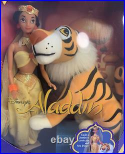 Rare! Disney Jasmine and Rajah Friendship Set Dolls 1993 Mattel #10587