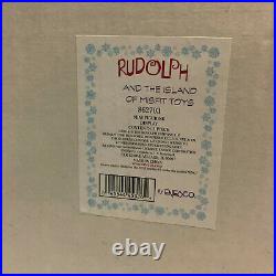 Rudolph & The Island Of Misfit Toy Mini Figurine Display #862703 & All Figurines