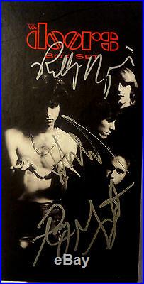 SIGNED THE DOORS 4 CD BOX SET AUTOGRAPHED BY ALL 3 WithPICS CERTIFEID JSA # Y54177