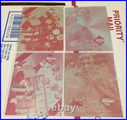 Santa Claus 1995 Collector's Edge Printing Plate SET of ALL 8 Plates 1/1 SP RARE