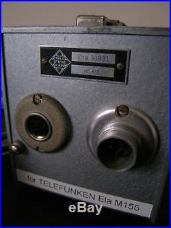 Schoeps M221A ALL Original Set microphone CM9 Capsule TELEFUNKEN M155 Perfect