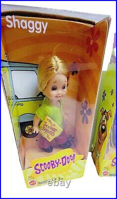 Scooby Doo Doll Set 4, Shaggy, Velma, Fred, and Daphne, 2003 Mattel Kelly Barbie