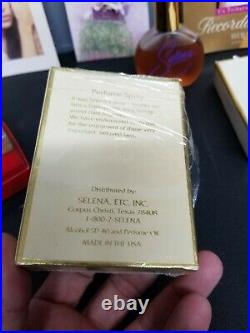Selena Quintanilla Collection Rare Perfume Set All 3 Original Fragrances & More
