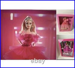 Set Barbie Signature Pink Collection Dolls #1, 2 #3, Silkstone Bodies MintNRFB
