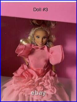 Set Barbie Signature Pink Collection Dolls #1, 2 #3, Silkstone Bodies MintNRFB
